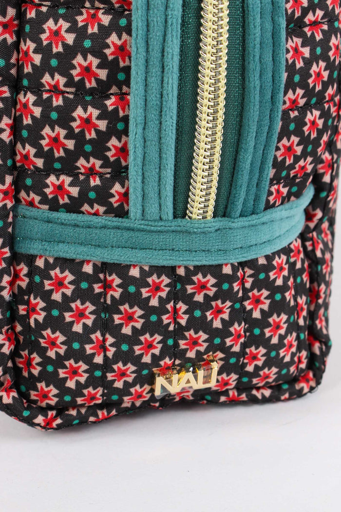 Pochette Patch Lettera I Nero/ottanio-7