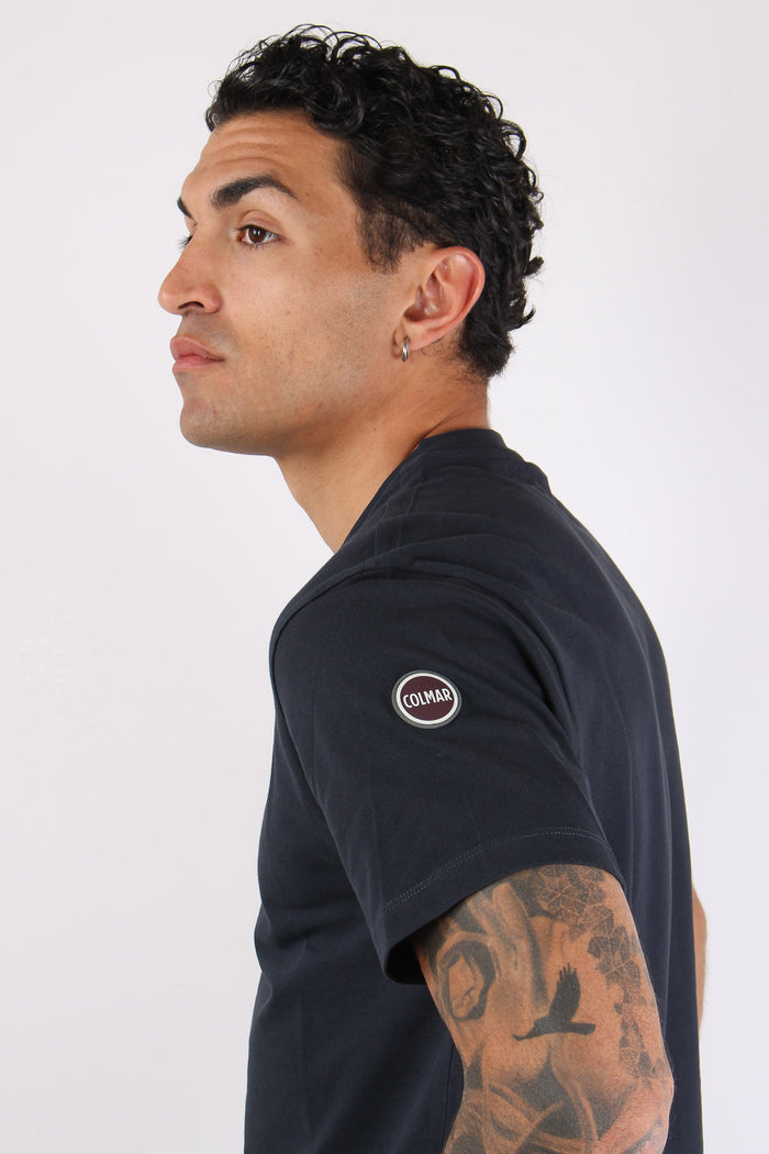 T-shirt Piquet Navy-8