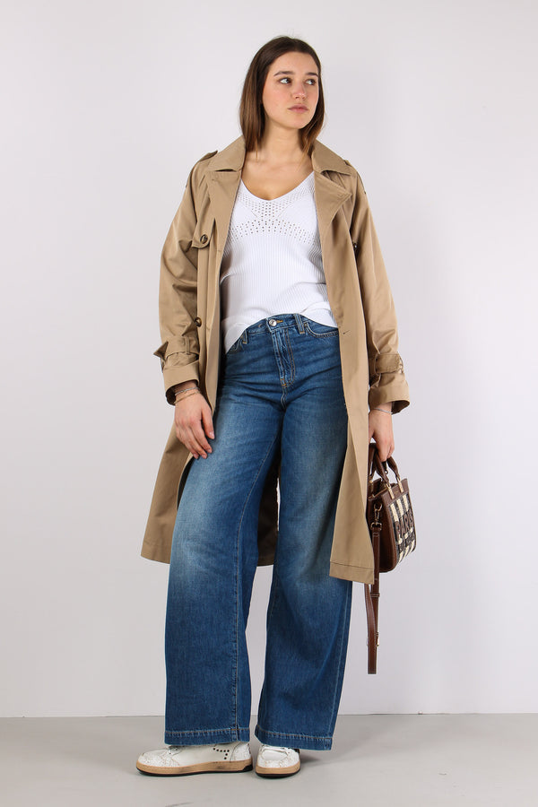 Trench Cinturato Sabbia