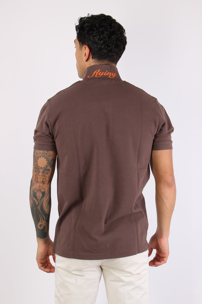 Polo Vintage Marrone-4