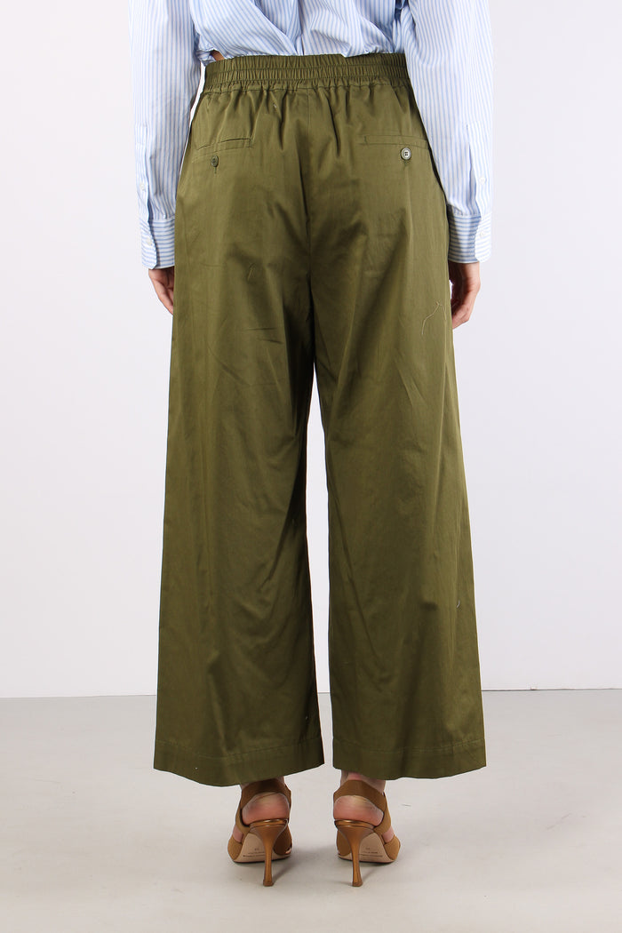 Golfo Pantalone Coulisse Rasatelo Kaki-4