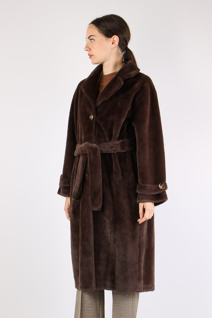 Chamlet Pelliccia Lunga Cintur Shopping-6