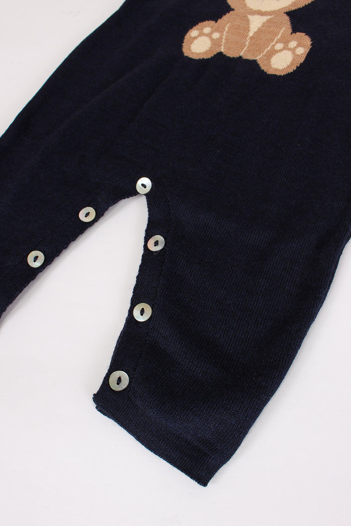 Tutina Inserto Orso Blu Notte-5