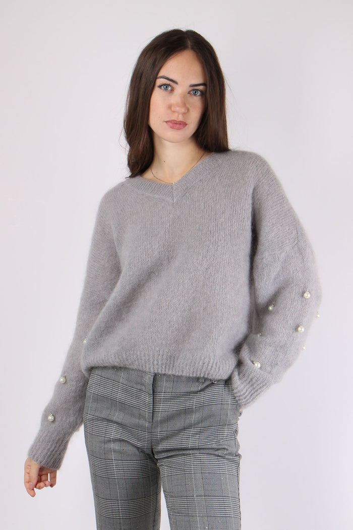 Maglia Manica Perle Ash-10