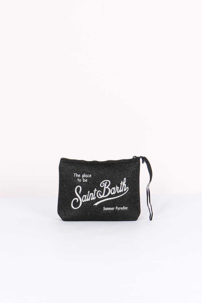 Aline Pochette Lurex Nero-3