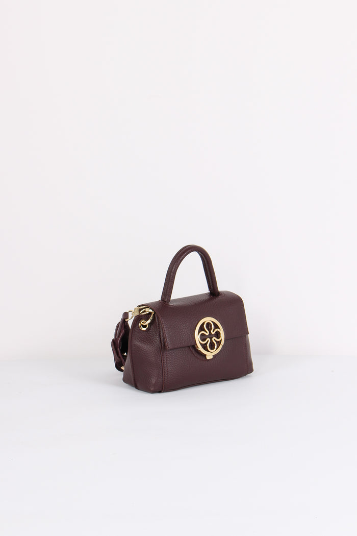 Federica W Mini Pochette Roson Bordeaux-6
