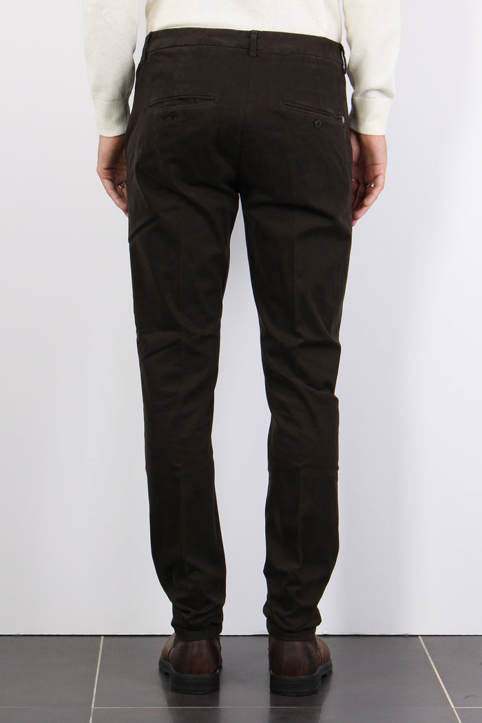 Gaubert Pantalone Gabardina Moro-3