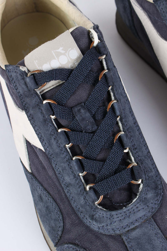 Sneakers Equipe Canvas Blu Profondo-6