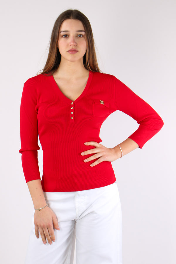 Deneuve Maglia Costina Taschino Flame S-2