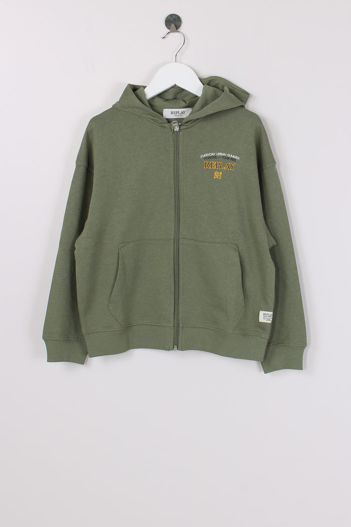 Felp Full Zip Cappuccio Militare