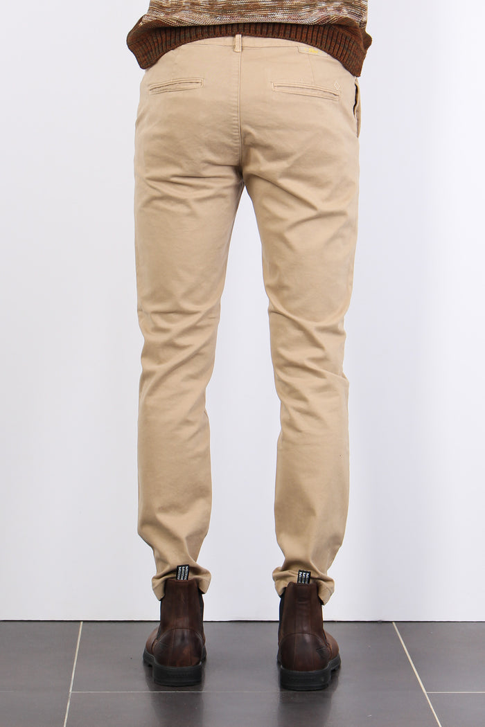 Denim Chino Slim Fit Kaki-3