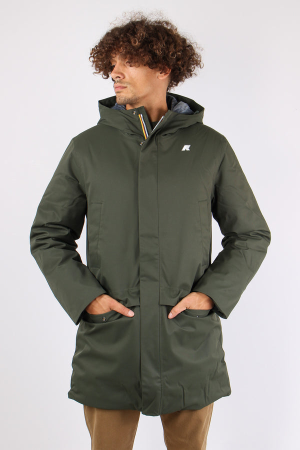 Giubbotto Lungo Inserto Marmot Green/blue