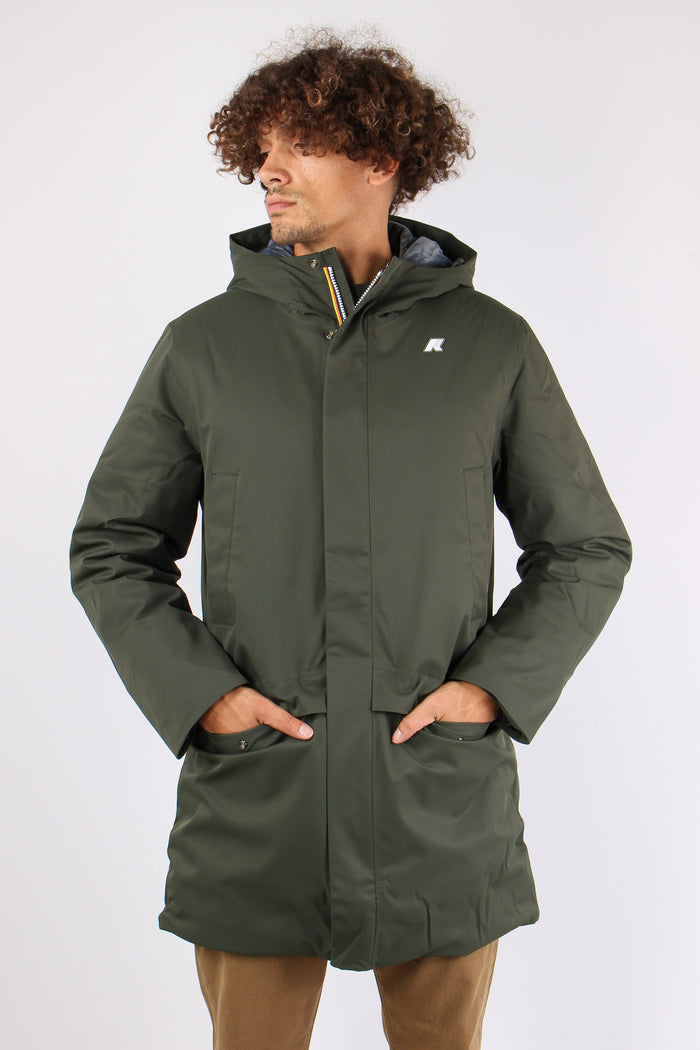 Giubbotto Lungo Inserto Marmot Green/blue