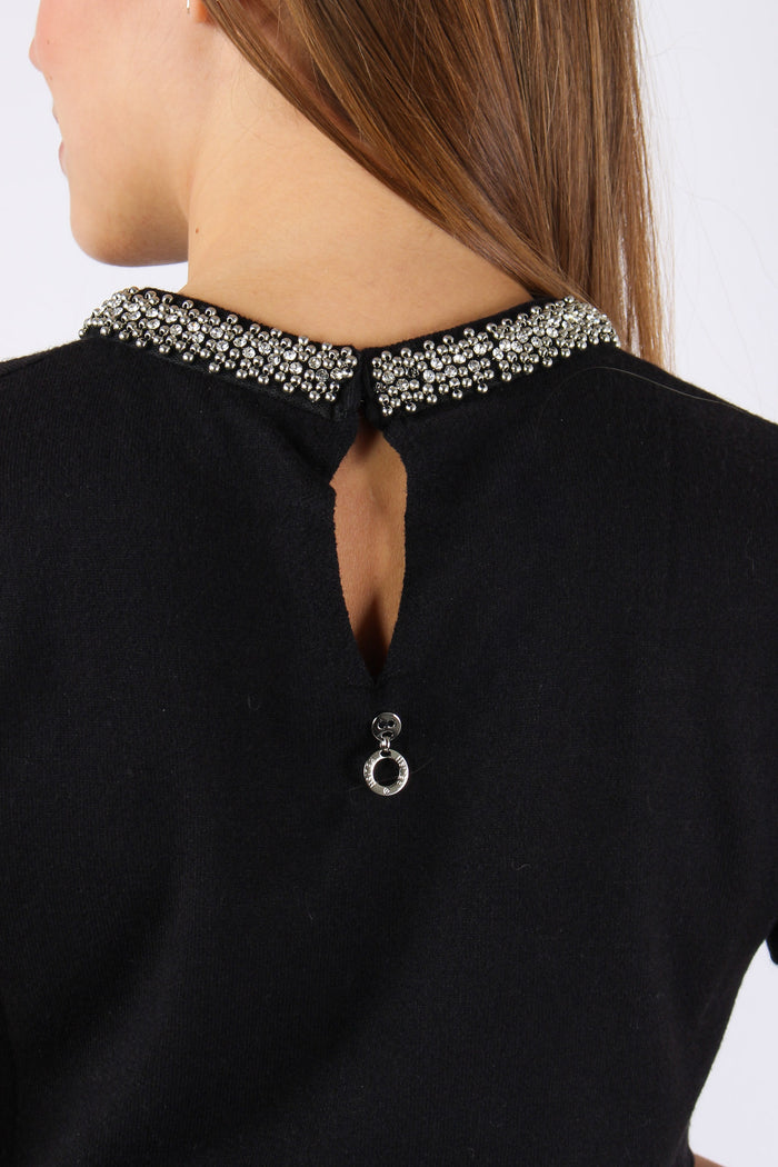 Acteria Maglia M/m Viscosa App Black-8