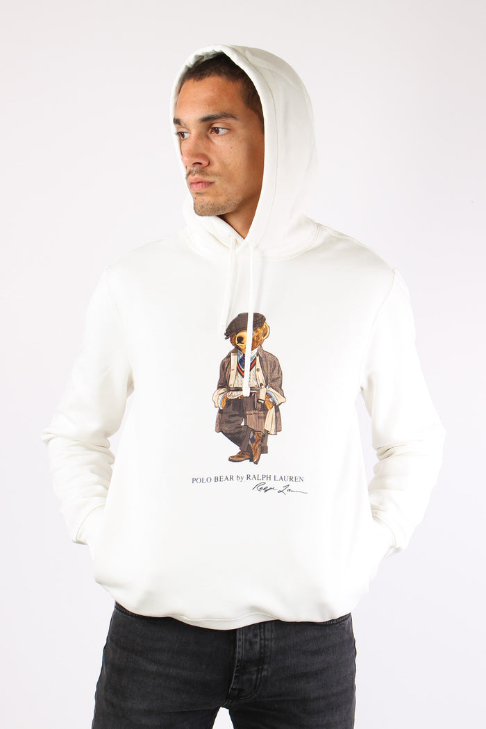 Felpa Cappuccio White-2