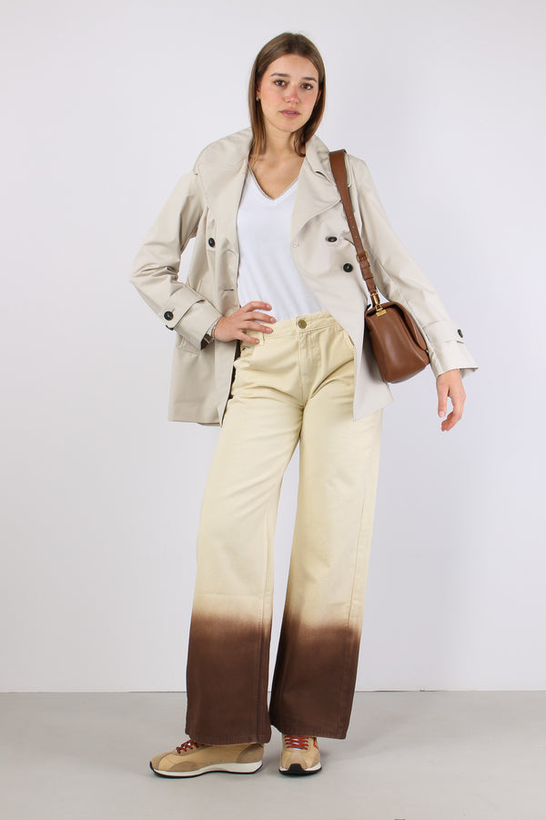 Sofi Peacoat Nylon Shore Beige-2