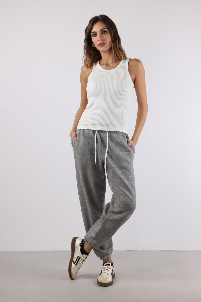 Pantalone Tuta Coulisse Dark Vintage Heather