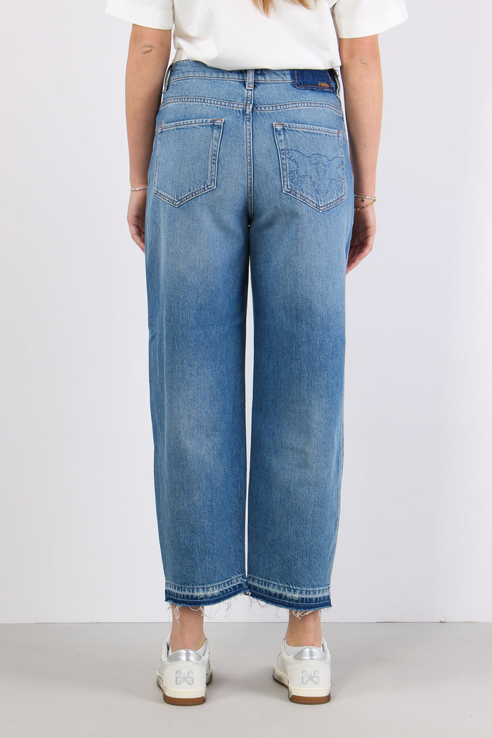 Estelle Jeans Morbido Vintage Blu Denim-4
