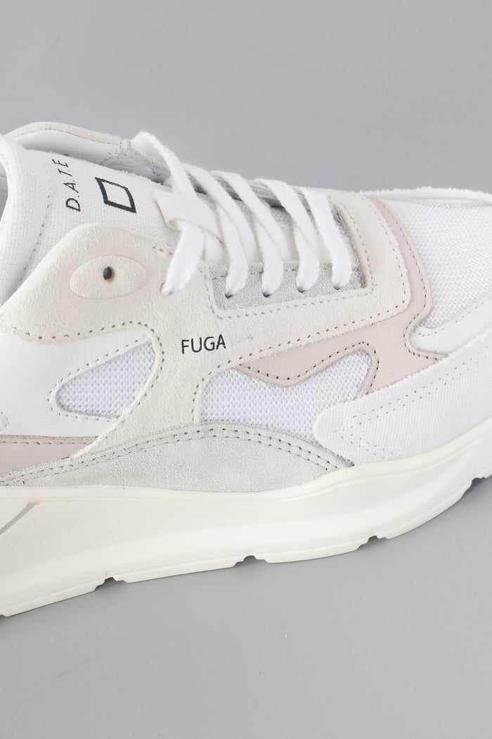 Sneaker Canvas Fuga White-6