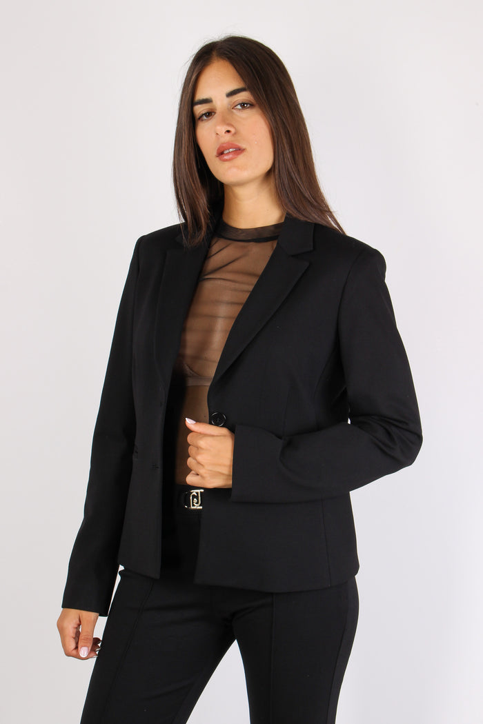 Giacca Punto Milano Sfiancata Nero-7