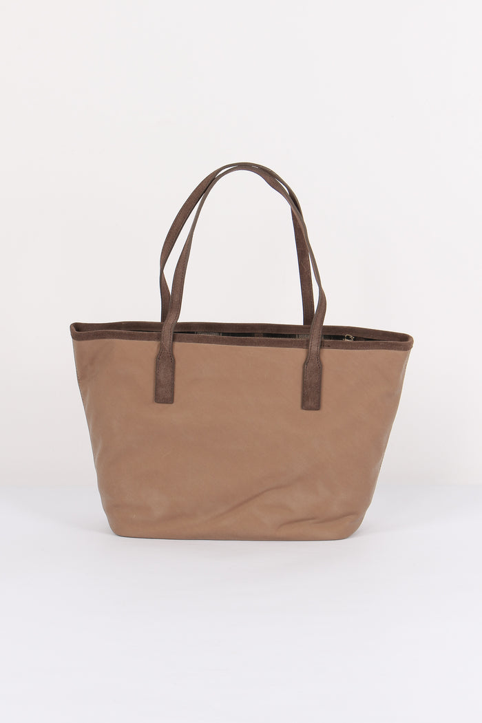 Borsa City Media Ricamo Logo Nut-3
