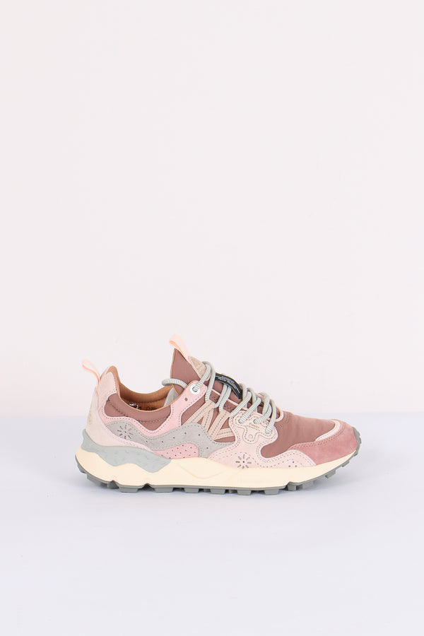 Sneakers Yamano 3  Suede/nylon Rose/purple