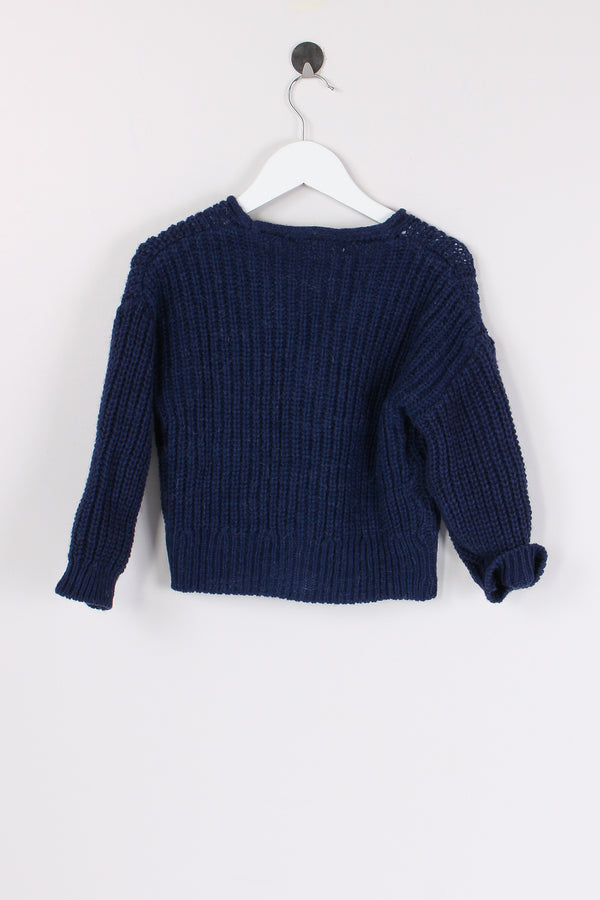 Cardigan Costa Mohair Navy-2