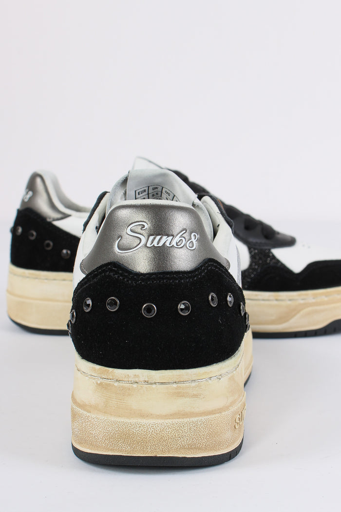 Sneaker Basket Love Lady Nero-5