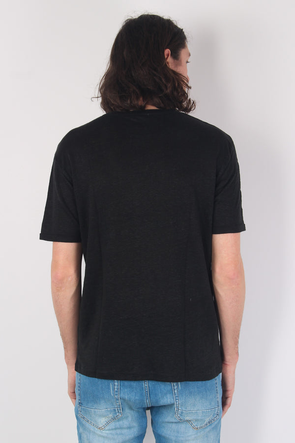 T-shirt Lino Black-2
