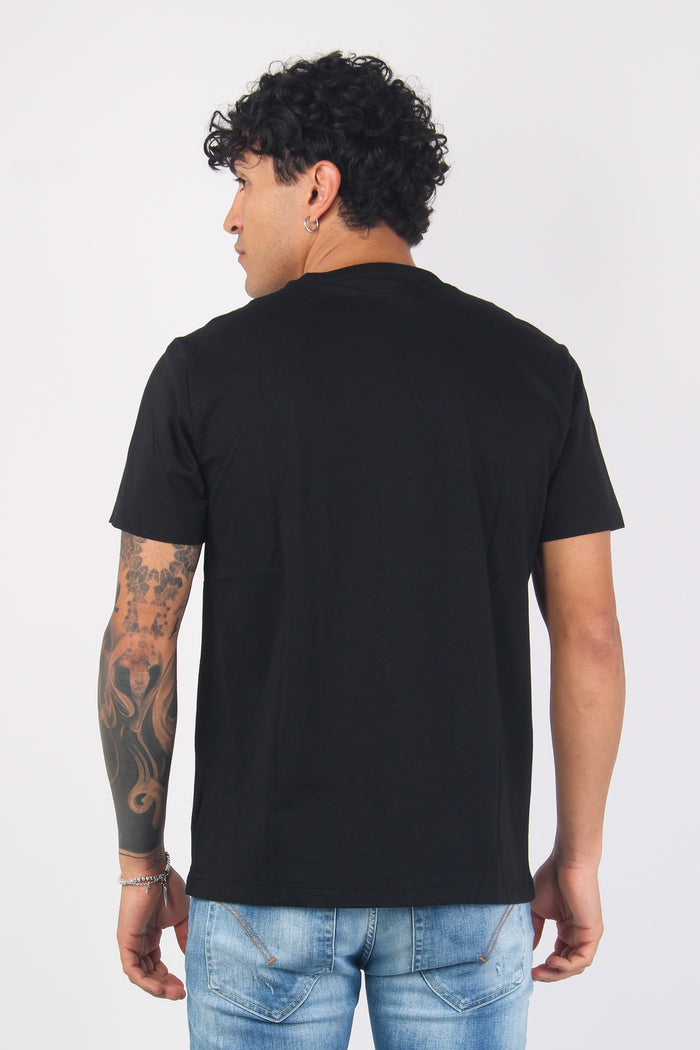 T-shirt Underwear Scritta Black-3