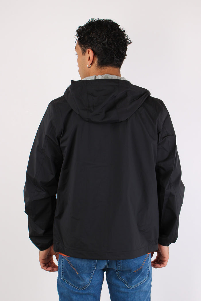 Giubbotto Cappuccio Stretch Black Pure-5