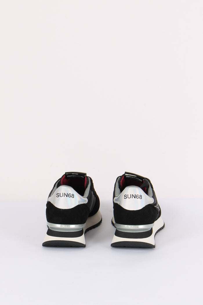 Sneakers Stargirl Strass Logo Nero-3