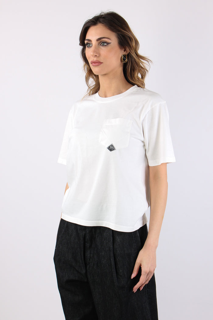 T-shirt Taschino Jersey White-5