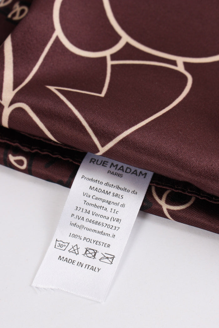 Foulard Fantasia Bandana Brown-5
