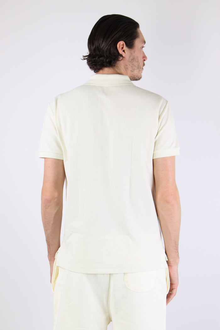 Polo Rete Slim Fit Cream-4
