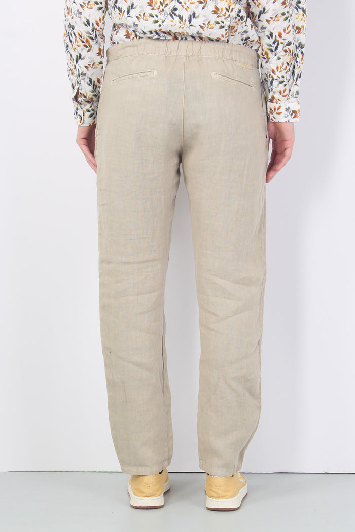 Pantalone Coulisse Relaxed Sabbia-4