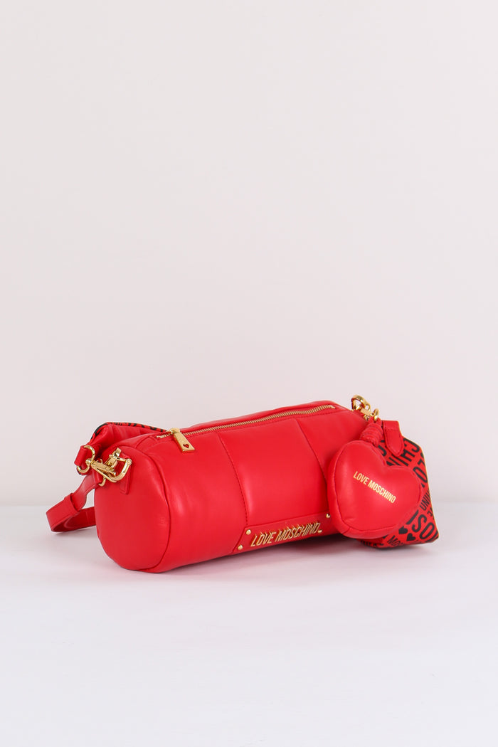 Bauletto Puffy Rosso/nero-5