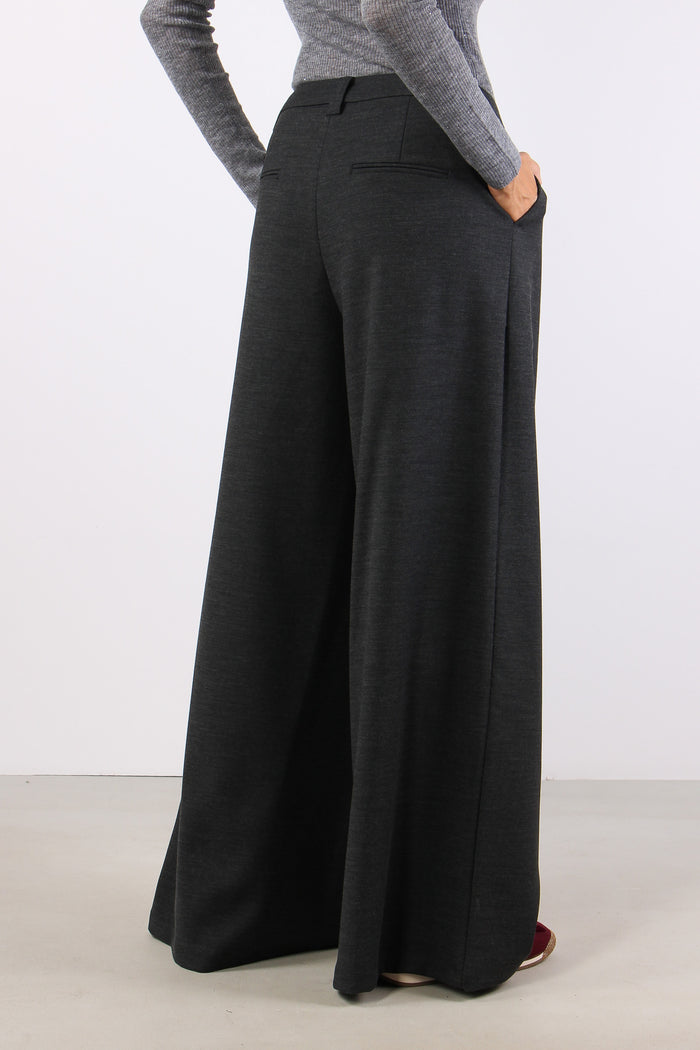 Pantalone Chiusura Asimmetrica Grigio-6