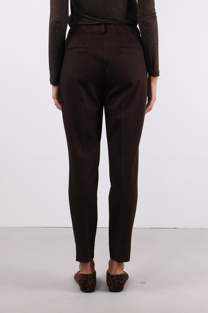 Pantalone Slim Punto Roma Diag Moro-4