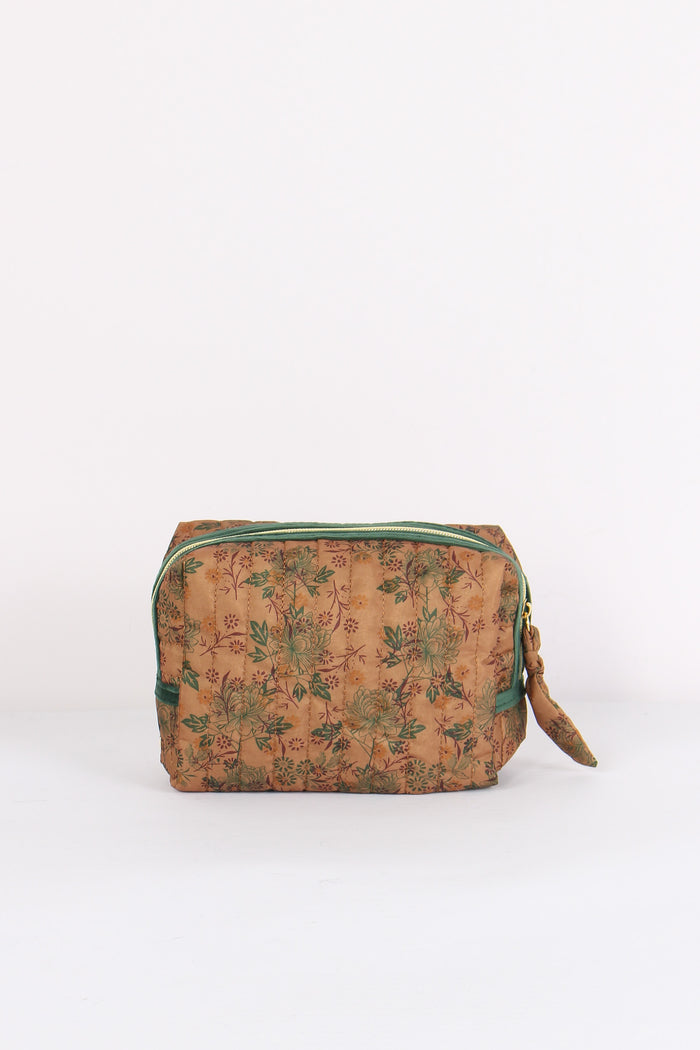 Pochette Patch Lettera B Beige/verde-4