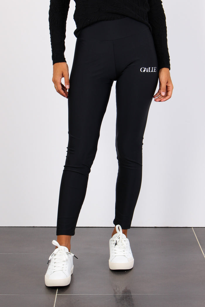 Leggings Lycra Nero-2