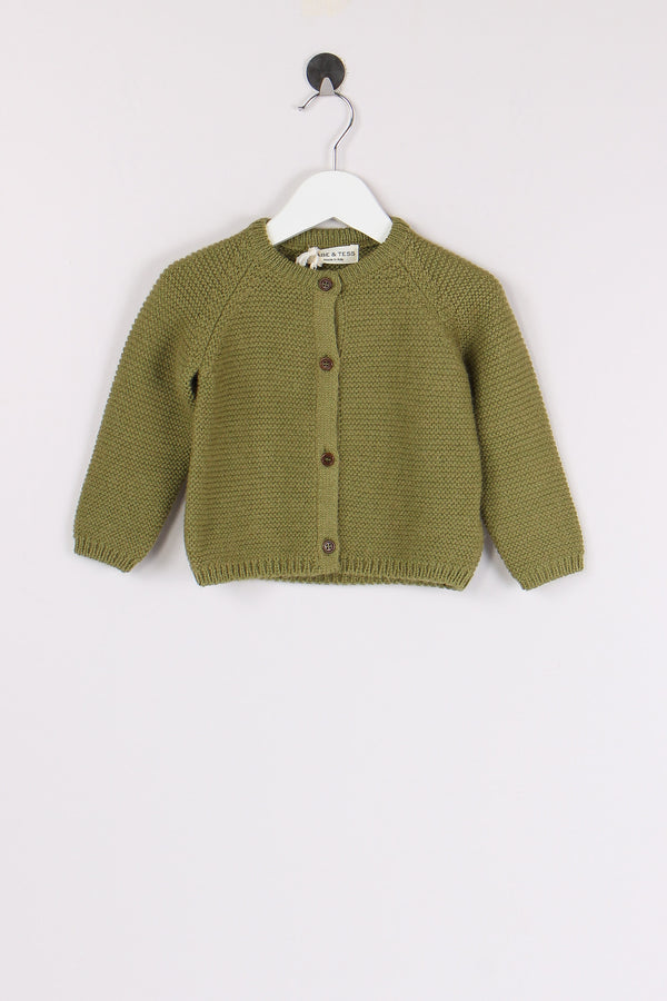 Giubbotto Lana Laccio Olive