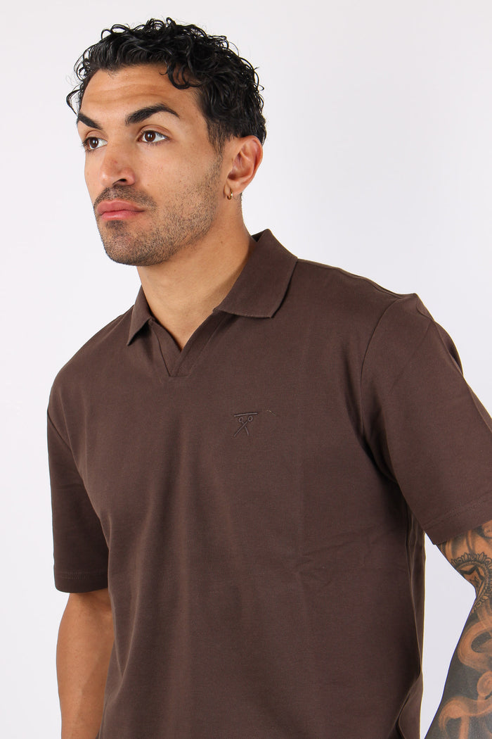 Polo Derby Piquet Moka-7