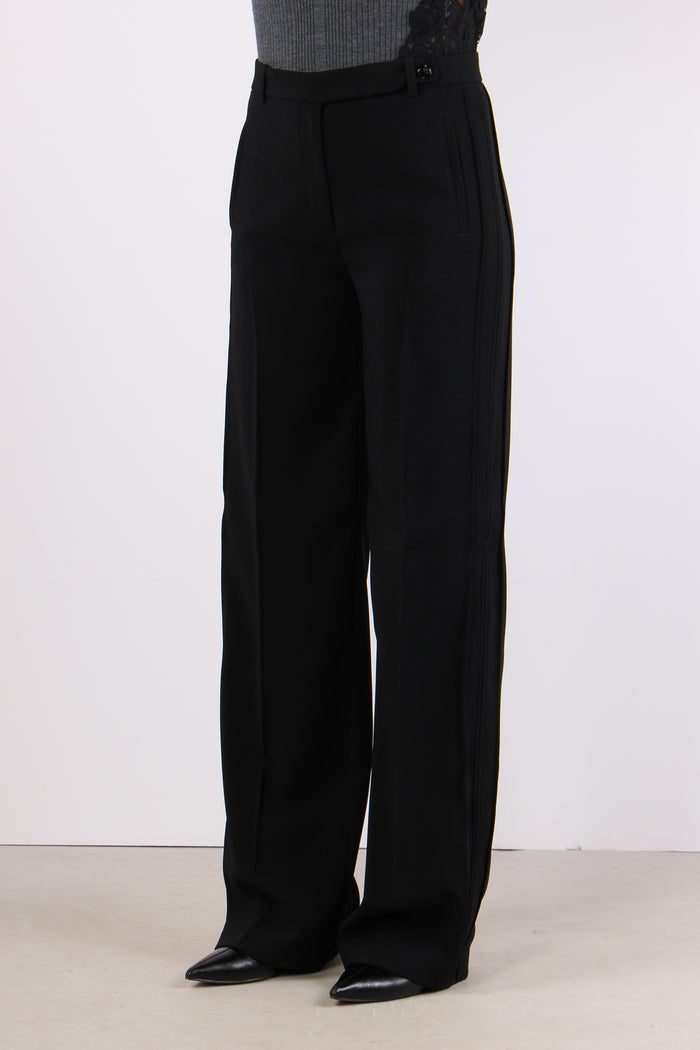 Rufa Pantalone Crepe Nero Limousine-4