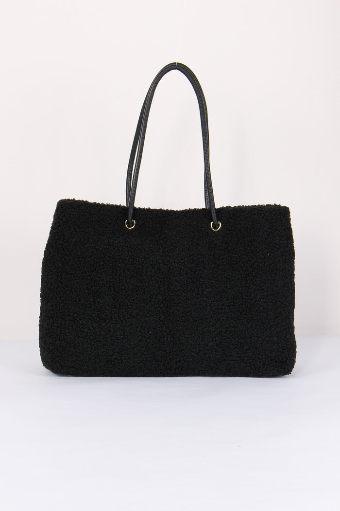 Ski Lounge Shopping Teddy Nero/bianco-3
