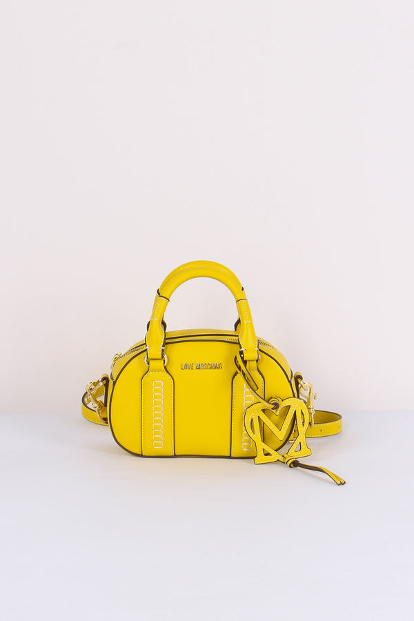 Bauletto 2 Manici Impunture Ambra