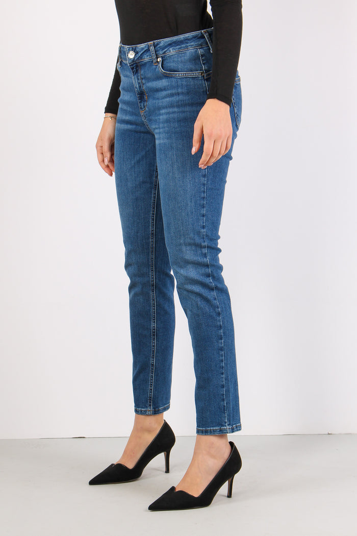 Denim Ideal Basico Denim Medio-3