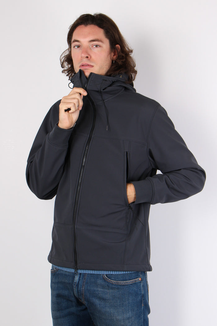 Felpa Softshell Occhiale Black Sand-2