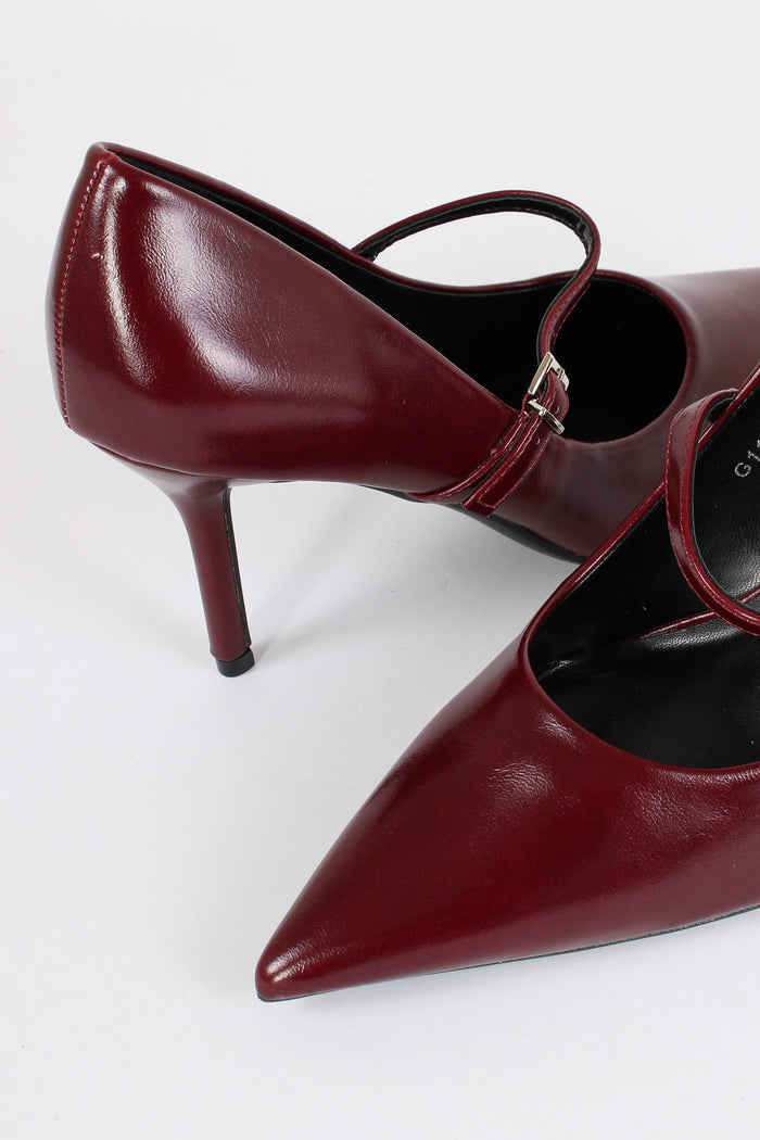 Decollete Laccetto Wine-6