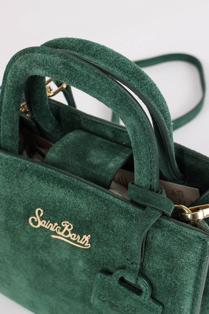 Shopping Mini Suede Verde-5